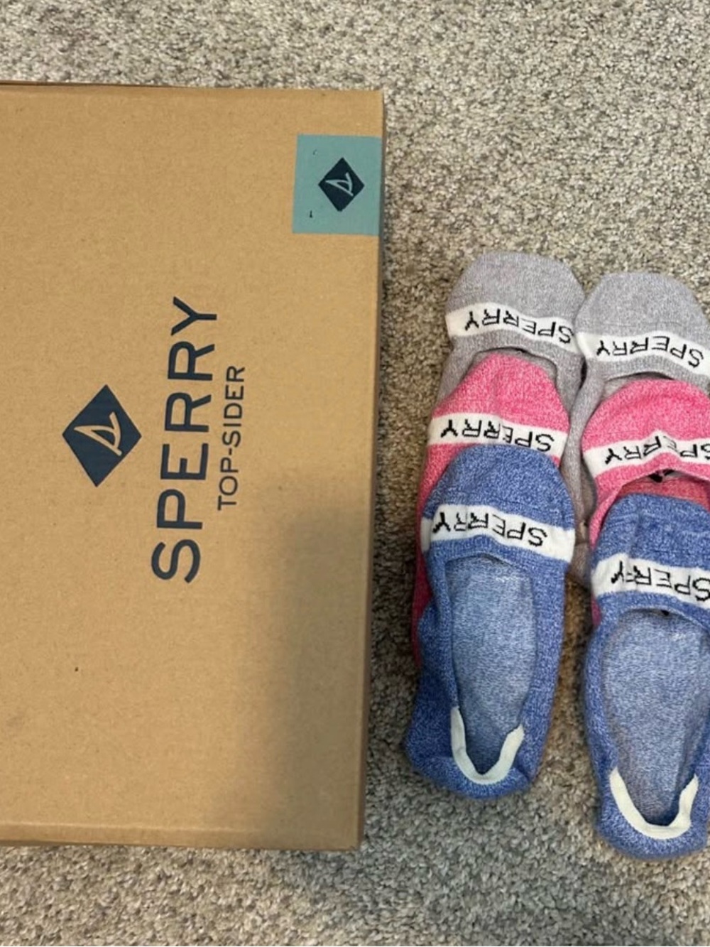 Sperry Gray Suede Boat Shoe Flats - Picture 5 of 5